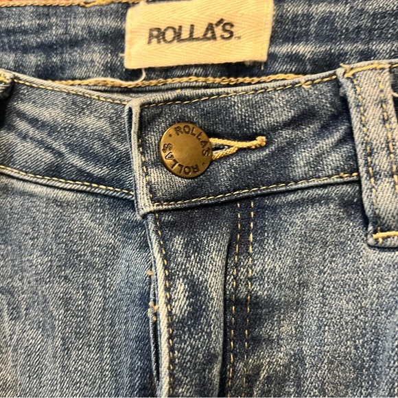 ROLLA’S Westcoast Super Skinny Jeans 25R/7R Viscose Blend - Picture 2 of 14